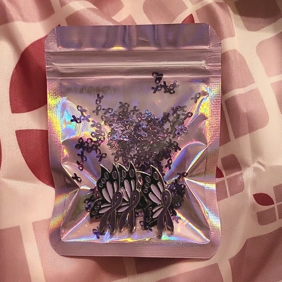 Domestic Violence Awareness Lapel Pin (3) - Picture 2 of 4